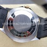 BLS Factory Breitling Superocean U17375211B1S1 42mm Half Rose Gold Black Rubber Strap Black Dial