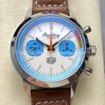 BLS Breitling Top Time A233112A1A1X1 light blue eye white dial