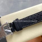 BLS Factory Breitling Top Time B01 A25310241K1X1 42mm Steel Black Leather Strap Red Dial