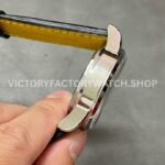 BLS Factory Breitling Top Time B01 AB01764A1C1X1 42mm Steel Black Leather Strap Light Blue Dial