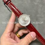 BLS Factory Breitling Women Navitimer A17327211G1P1 35mm Steel Leather Strap Silver Dial