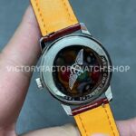 BLS Factory Breitling Women Navitimer A17327211G1P1 35mm Steel Leather Strap Silver Dial