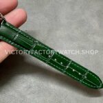 BLS Factory Breitling Women Navitimer A17327361L1P1 35mm Steel Leather Strap Green Dial