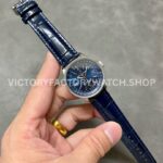 BLS Factory Breitling Women Navitimer A17395161C1P2 35mm Steel Leather Strap Blue Dial