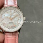 BLS Breitling Women Navitimer A17395211A1P2 steel MOP dial