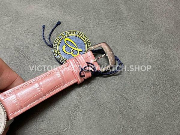 BLS Factory Breitling Women Navitimer A17395211A1P2 35mm Steel Leather Strap Mother of pearl Dial