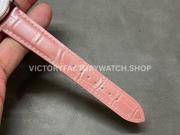 BLS Factory Breitling Women Navitimer A17395211A1P2 35mm Steel Leather Strap Mother of pearl Dial