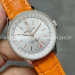 BLS Factory Breitling Women Navitimer A17395F41G1P3 35mm Steel Leather Strap Silver Dial (2) BLS Factory Breitling Women Navitimer A17395F41G1P3 35mm Steel Leather Strap Silver Dial