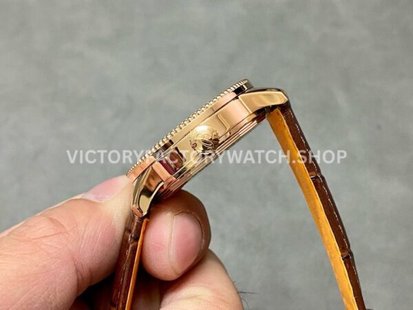 BLS Factory Breitling Women Navitimer R17395211A1P1 35mm Rose Gold Leather Strap Mother of pearl ( (3) BLS Factory Breitling Women Navitimer R17395211A1P1 35mm Rose Gold Leather Strap Mother of pearl Dial