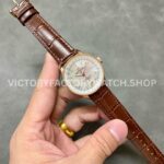 BLS Factory Breitling Women Navitimer R17395211A1P1 35mm Rose Gold Leather Strap Mother of pearl ( (6) BLS Factory Breitling Women Navitimer R17395211A1P1 35mm Rose Gold Leather Strap Mother of pearl Dial