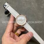 BLS Factory Breitling Women Navitimer U17395211A1P4 35mm Rose Gold&Steel Leather Strap Mot ( (3) BLS Factory Breitling Women Navitimer U17395211A1P4 35mm Rose Gold&Steel Leather Strap Mother of pearl Dial