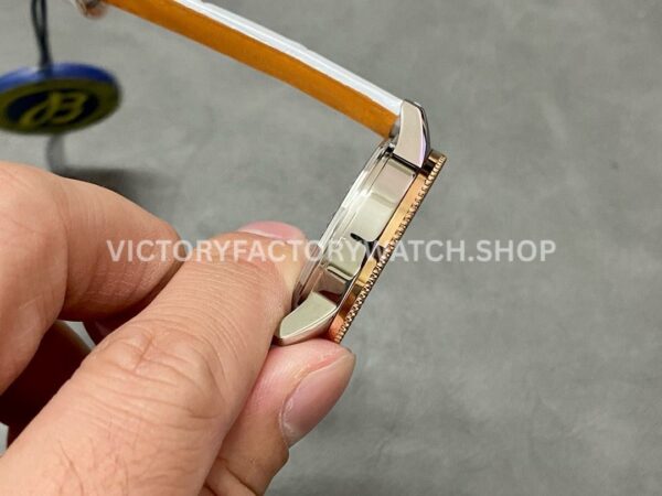BLS Factory Breitling Women Navitimer U17395211A1P4 35mm Rose Gold&Steel Leather Strap Mot ( (5) BLS Factory Breitling Women Navitimer U17395211A1P4 35mm Rose Gold&Steel Leather Strap Mother of pearl Dial