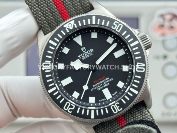 BR Factory Tudor Pelagos FXD 25717N 42mm Titanium Textile Strap Ceramic Bezel Black Dial (2) BR Factory Tudor Pelagos FXD 25717N 42mm Titanium Textile Strap Ceramic Bezel Black Dial