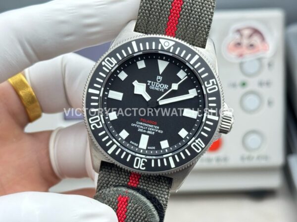 BR Factory Tudor Pelagos FXD 25717N 42mm Titanium Textile Strap Ceramic Bezel Black Dial (3) BR Factory Tudor Pelagos FXD 25717N 42mm Titanium Textile Strap Ceramic Bezel Black Dial