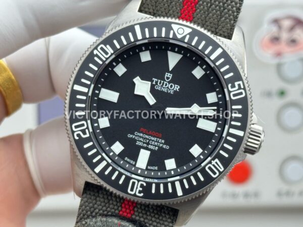BR Factory Tudor Pelagos FXD 25717N 42mm Titanium Textile Strap Ceramic Bezel Black Dial (4) BR Factory Tudor Pelagos FXD 25717N 42mm Titanium Textile Strap Ceramic Bezel Black Dial