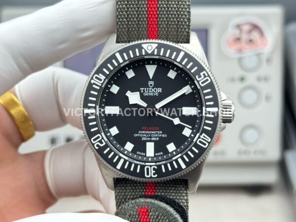 BR Factory Tudor Pelagos FXD 25717N 42mm Titanium Textile Strap Ceramic Bezel Black Dial (5) BR Factory Tudor Pelagos FXD 25717N 42mm titanium ceramic bezel black dial