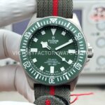 BR Factory Tudor Pelagos FXD 42mm Titanium Textile Strap Green Ceramic Bezel Green Dial (7) BR Factory Tudor Pelagos FXD 42mm titanium green ceramic bezel green dial
