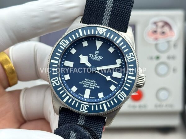BR Factory Tudor Pelagos FXD M25707B24-0001 42mm Titanium Textile Strap Blue Ceramic Bezel Blue Dial (1) BR Factory Tudor Pelagos FXD M25707B/24-0001 42mm Titanium Textile Strap Blue Ceramic Bezel Blue Dial