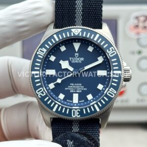 BR Factory Tudor Pelagos FXD M25707B24-0001 42mm Titanium Textile Strap Blue Ceramic Bezel Blue Dial (2) BR Factory Tudor Pelagos FXD M25707B 42mm titanium blue ceramic bezel blue dial