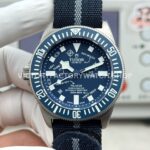 BR Factory Tudor Pelagos FXD Meme 42mm Titanium Textile Strap Blue Dial (6) BR Factory Tudor Pelagos FXD 42mm titanium textile strap blue dial