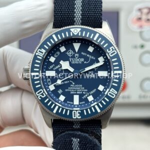 BR Factory Tudor Pelagos FXD Meme 42mm Titanium Textile Strap Blue Dial (6) BR Factory Tudor Pelagos FXD 42mm titanium textile strap blue dial