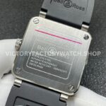 BRF Factory Bell & Ross BR 03 42mm Steel Black Rubber Strap Black Dial (5) BRF Factory Bell & Ross BR 03 42mm Steel Black Rubber Strap Black Dial