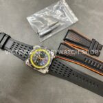 BRF Factory Bell & Ross BR-03-94 Chronographe 42mm Steel Rubber Strap Black Dial (6) BRF Factory Bell & Ross BR-03-94 Chronographe 42mm Steel Rubber Strap Black Dial