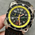 BRF Factory Bell & Ross BR-03-94 Chronographe 42mm Steel Rubber Strap Black Dial (7) BRF Factory Bell & Ross BR-03-94 Chronographe 42mm Steel Rubber Strap Black Dial
