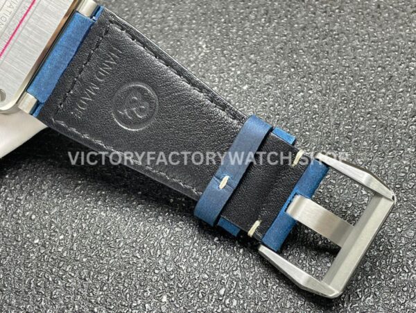 BRF Factory Bell & Ross BR 03 BR0392-BLU-STSCA 42mm Steel Leather Strap Blue Dial (7) BRF Factory Bell & Ross BR-03 BR0392-BLU-STSCA 42mm Steel Leather Strap Blue Dial