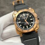 BRF Factory Bell & Ross BR-03 BR0392-D-BR-BR-SCA 42mm Bronze Leather strap Black Dial
