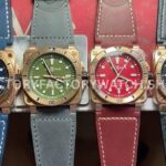 BRF Factory Bell & Ross BR-03 BR0392-D-BR-BR-SCA 42mm Bronze Leather strap Brown Dial (3) BRF Factory Bell & Ross BR-03 BR0392-D-BR-BR-SCA 42mm Bronze Leather strap Brown Dial