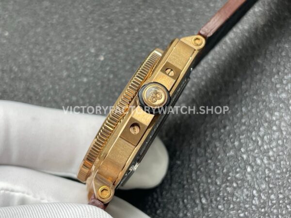 BRF Factory Bell & Ross BR 03 BR0392-D-R-BRSCA 42mm Bronze Leather Strap Red Dial (1) BRF Factory Bell & Ross BR-03 BR0392-D-R-BRSCA 42mm Bronze Leather Strap Red Dial