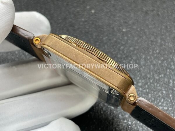 BRF Factory Bell & Ross BR 03 BR0392-D-WH-BRSCA 42mm Bronze Leather Strap Silver Dial (2) BRF Factory Bell & Ross BR-03 BR0392-D-WH-BRSCA 42mm Bronze Leather Strap Silver Dial