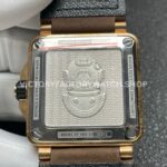 BRF Factory Bell & Ross BR 03 BR0392-D-WH-BRSCA 42mm Bronze Leather Strap Silver Dial (9) BRF Factory Bell & Ross BR-03 BR0392-D-WH-BRSCA 42mm Bronze Leather Strap Silver Dial