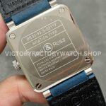BRF Factory Bell & Ross BR-03 BR0393-BLU-STSCA 42mm Steel Calf Skin Strap Aluminium Bezel Blue Dial (6) BRF Factory Bell & Ross BR-03 BR0393-BLU-STSCA 42mm Steel Calf Skin Strap Aluminium Bezel Blue Dial