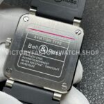 BRF Factory Bell & Ross BR 03 BR03A-BL-STSRB 42mm Steel Rubber Strap Black Dial (4) BRF Factory Bell & Ross BR-03 BR03A-BL-STSRB 42mm Steel Rubber Strap Black Dial