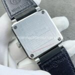 BRF Factory Bell & Ross BR-03 GMT BR0393-BL-STSCA 42mm Leather strap Aluminum Bezel Black Dial (6) BRF Factory Bell & Ross BR-03 GMT BR0393-BL-STSCA 42mm Leather strap Aluminum Bezel Black Dial