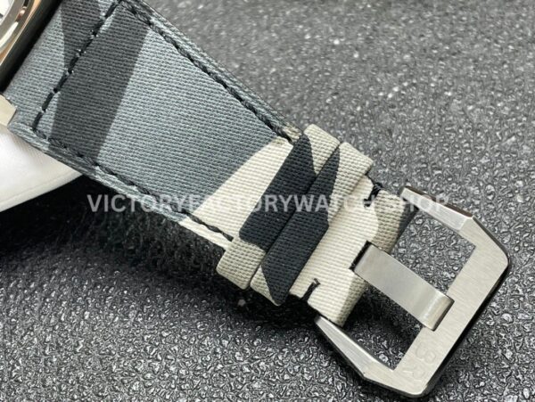 BRF Factory Bell & Ross BRS-CK-ST-SCA 42mm Steel Canvas Strap Green Dial (5) BRF Factory Bell & Ross BRS-CK-ST-SCA 42mm Steel Canvas Strap Green Dial