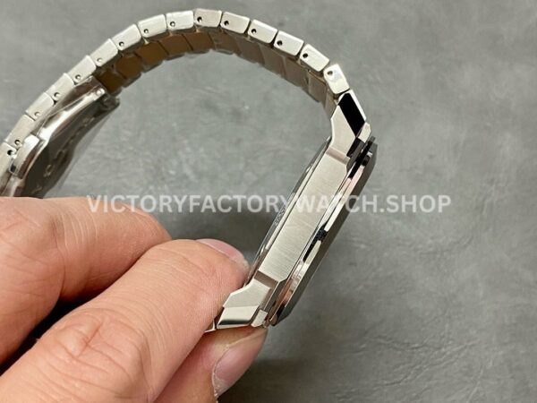 BV Factory Bvlgari Octo Solotempo 102118 41mm Half Rose Gold White Dial