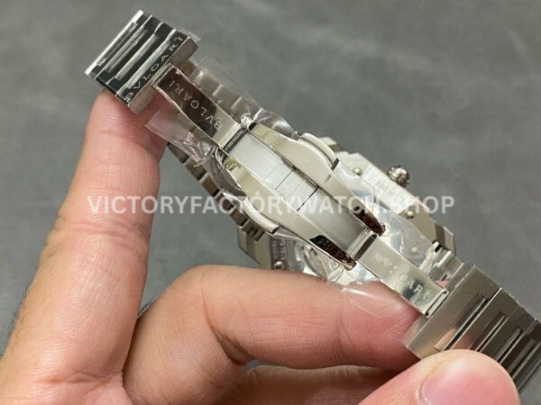 BV Factory Bvlgari Octo Solotempo 102031 40mm Full Steel Blue Dial