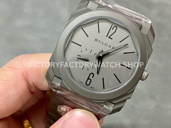 BV Factory Bvlgari Octo Finissimo 102713 BGO40C14TTXTAUTO 40mm Full Titanium Grey Dial (2) BV Factory Bvlgari Octo Finissimo 102713 BGO40C14TTXTAUTO 40mm Full Titanium Grey Dial