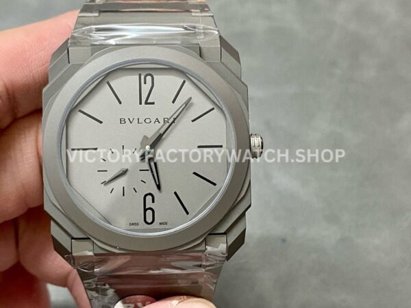BV Factory Bvlgari Octo Finissimo 102713 BGO40C14TTXTAUTO 40mm Full Titanium Grey Dial (5) BV Bvlgari Octo Finissimo 102713 titanium grey dial 40mm watch