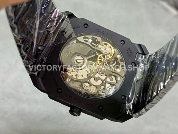 BV Factory Bvlgari Octo Finissimo 103077 40mm Full Ceramic Black Dial