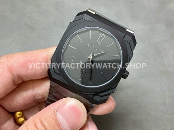 BV Factory Bvlgari Octo Finissimo 103077 40mm Full Ceramic Black Dial