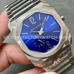 BV Factory Bvlgari Octo Finissimo 103431 40mm Full Steel Blue Dial