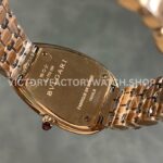 BV Factory Bvlgari Quartz Serpenti 103948 33mm Full Rose Gold Roman Numerals Silver Dial