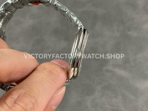 BV Factory Bvlgari Serpenti 103141 33mm Full Steel Roman Numerals Silver Dial (3) BV Factory Bvlgari Serpenti 103141 33mm Full Steel Roman Numerals Silver Dial