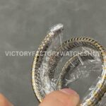 BV Factory Bvlgari Serpenti Tubogas 102099 35mm Half Rose GoldRoman Numerals Black Dial