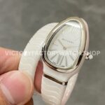 BV Factory Bvlgari Serpenti Tubogas 102613 35mm White Ceramic Roman Numerals White Dial (3) BV Factory Bvlgari Serpenti Tubogas 102613 35mm White Ceramic Roman Numerals White Dial