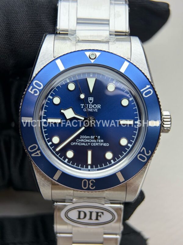 DIF Factory Tudor Black Bay 54 M79000B-0001 37mm Full Steel Blue Aluminum Bezel Blue Dial